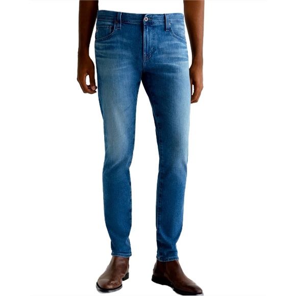AG Adriana Goldschmidt Dylan Jeans 36x29 Slim Skinny Altered Normcore Unisex - Picture 1 of 14